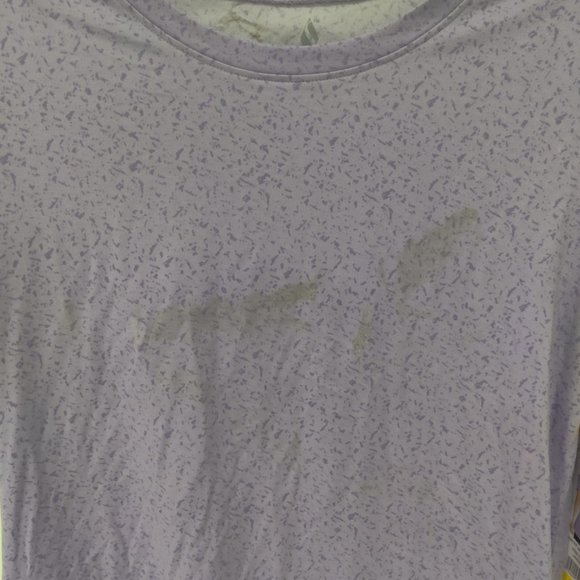 SOILED Skechers Go Walk Women's Hi-Low Tunic Top Purple Size S $40 2A169 - Picture 3 of 3